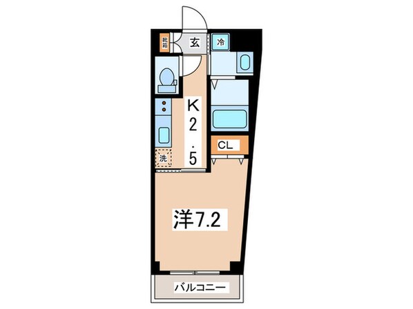 スカイオーブの物件間取画像